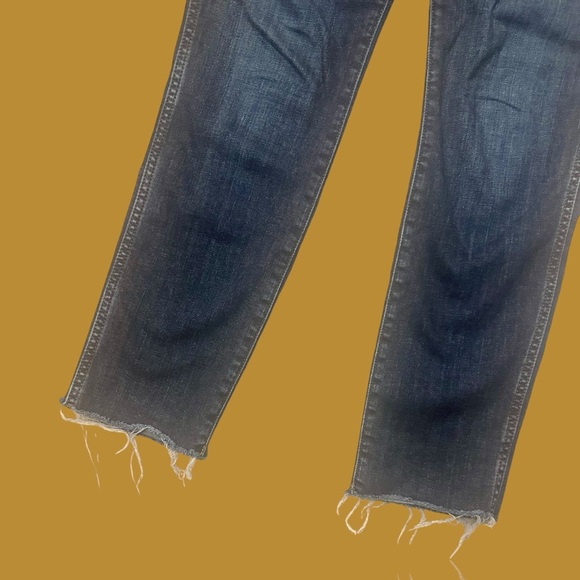J. Crew ‘9” Vintage Slim Straight Leg Jeans’ in Dark Wash Size 25 Style #BA616 - Picture 7 of 16